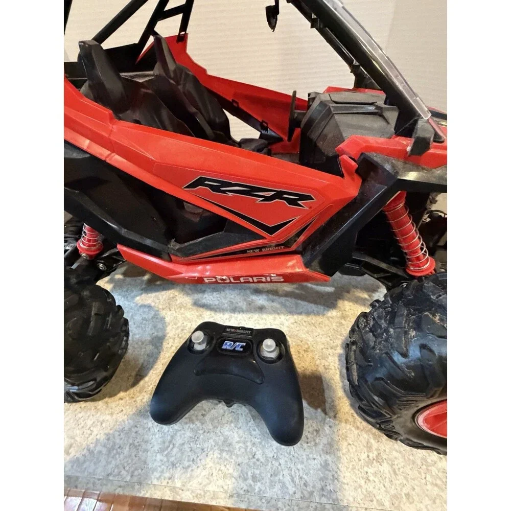 New Bright Polaris RZR Pro XP 1:5 RC Buggy + Remote No Battery- untested as is